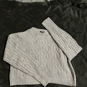 Wild Fable Heather Gray Knit Sweater